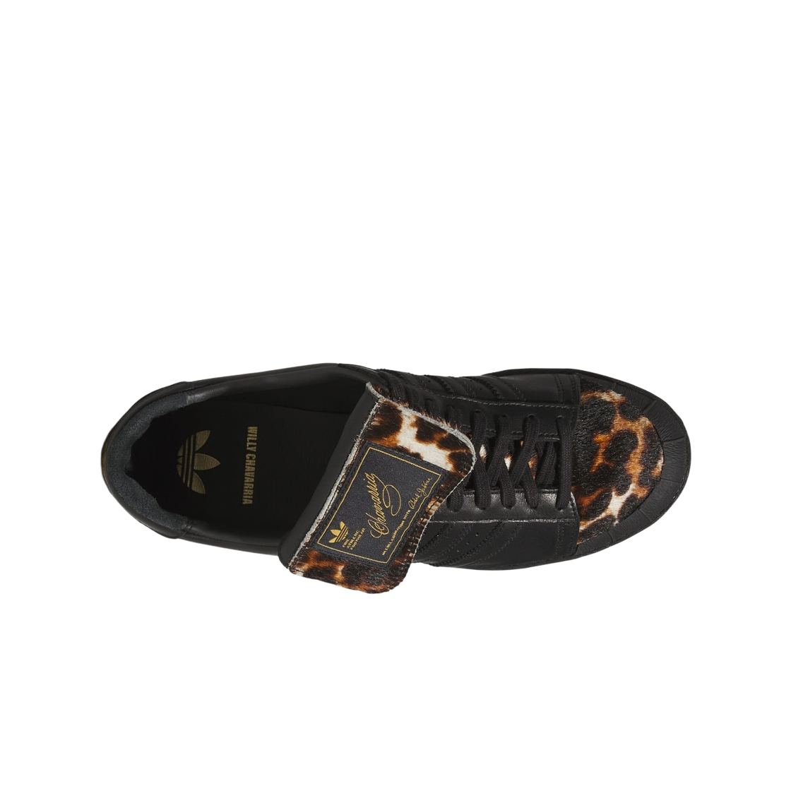 Order Willy Chavarria x adidas Jabbar 低帮黑色猎豹款式 KK3692