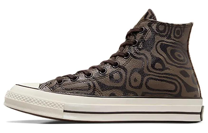 Lookbook 威利旺卡 x Converse Chuck 70 防滑耐磨 高筒帆布鞋 男女同款 褐色