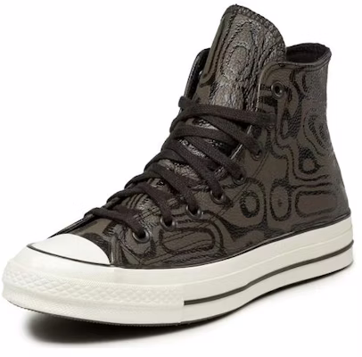 Willy Wonka x Converse Chuck 70 High 'Coklat Swirl' A08151C Shop Willy Wonka x Converse Chuck 70 High 'Coklat Swirl' A08151C