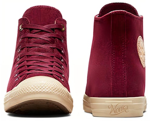 Willy Wonka x Converse Chuck Taylor All Star High 'Never Let Them Steal Your Dreams' A08153C Details for Willy Wonka x Converse Chuck Taylor All Star High 'Never Let Them Steal Your Dreams' A08153C