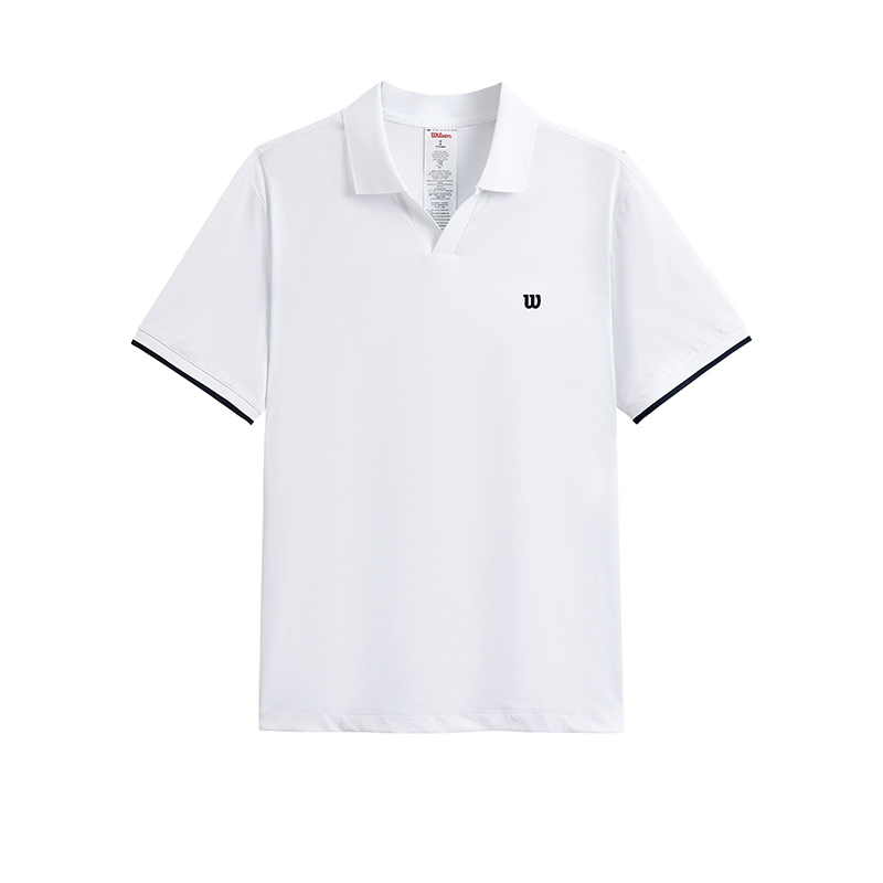 Wilson  Johnny Collar Quick-Dry Cooling UV Protection Polo Shirt. WM20041432