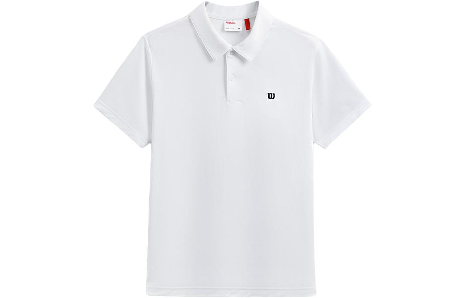 Wilson Daily Sports  Loose-Fit Solid Color Logo Polo Shirt. WM20035412