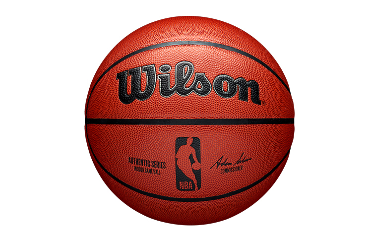 Wilson NBA PU Basketball Authentic Indoor Durable Size 7 Red-Brown for Men & Women. WTB7100IB07CN
