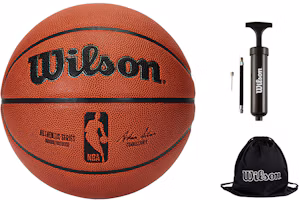 Wilson NBA PU Basketball Brown Size 7 - Durable, High Bounce, Soft Grip for Training WZ2016501CN7 Wilson NBA PU Basketball Brown Size 7 - Durable, High Bounce, Soft Grip for Training WZ2016501CN7