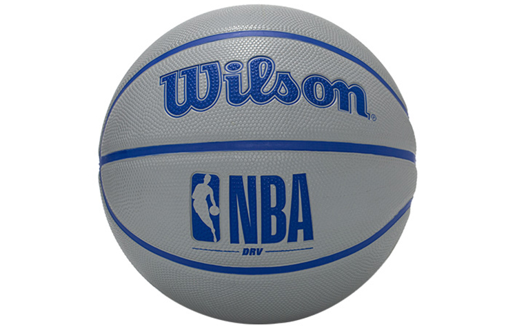 Wilson NBA Rubber Basketball Grey Size 7 Durable Training Ball Unisex. WTB9302IB07CN