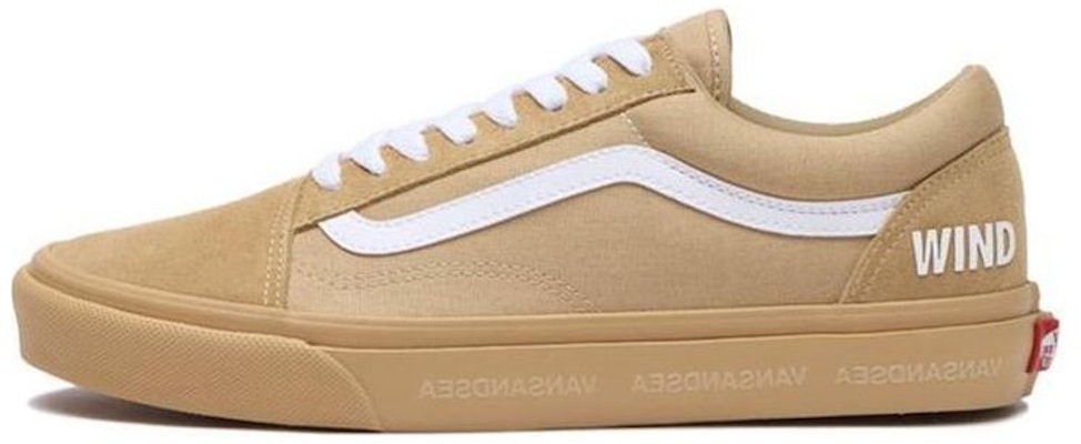 WIND AND SEA x Vans Old Skool 'Beige' Sepatu Sneaker Coklat Muda 624618-0002 Buy WIND AND SEA x Vans Old Skool 'Beige' Sepatu Sneaker Coklat Muda 624618-0002