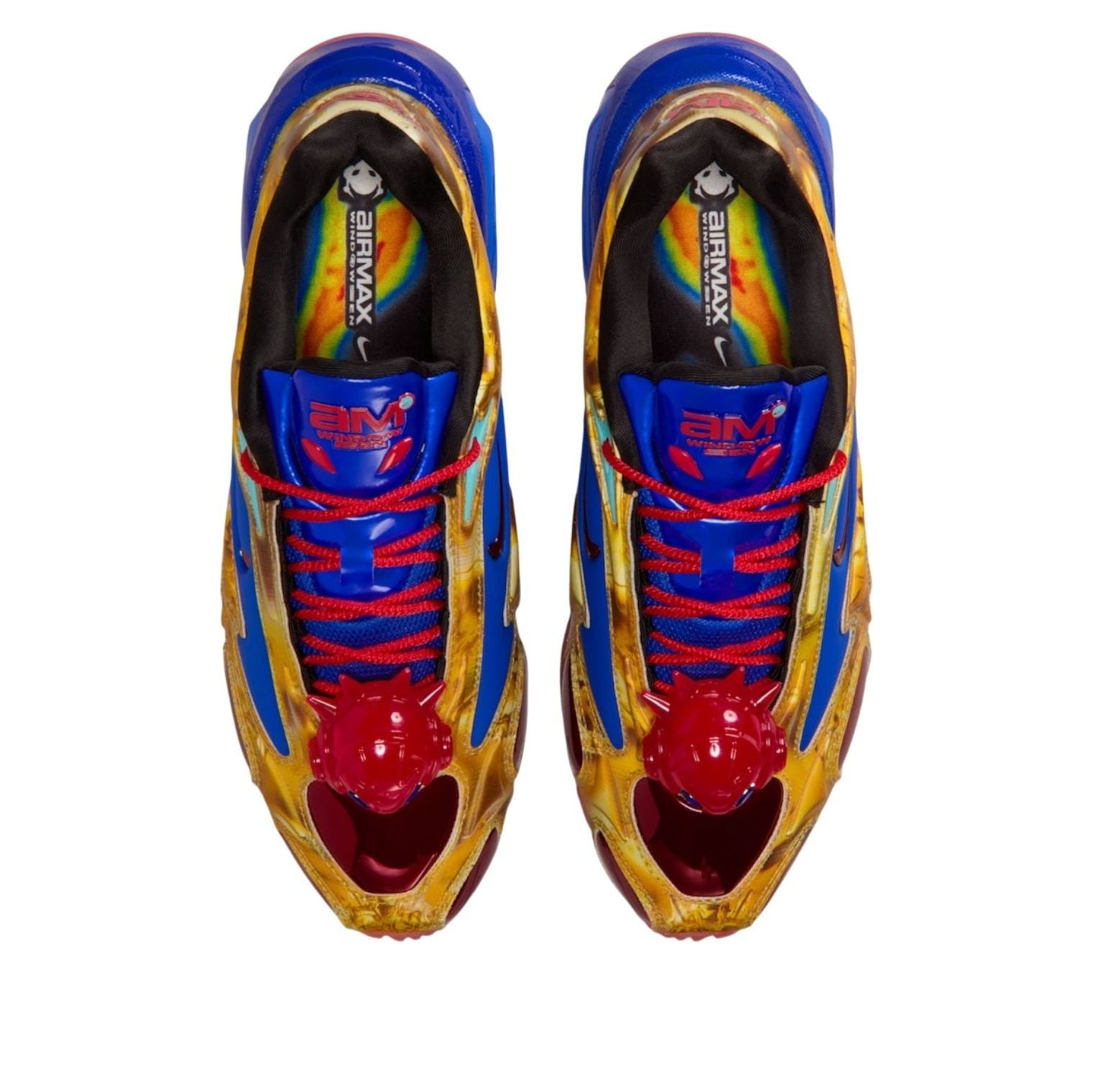 Shop WINDOWSEN x ナイキ エアマックス ミューズ 'メタリックゴールド ブルー' IQ3838-700