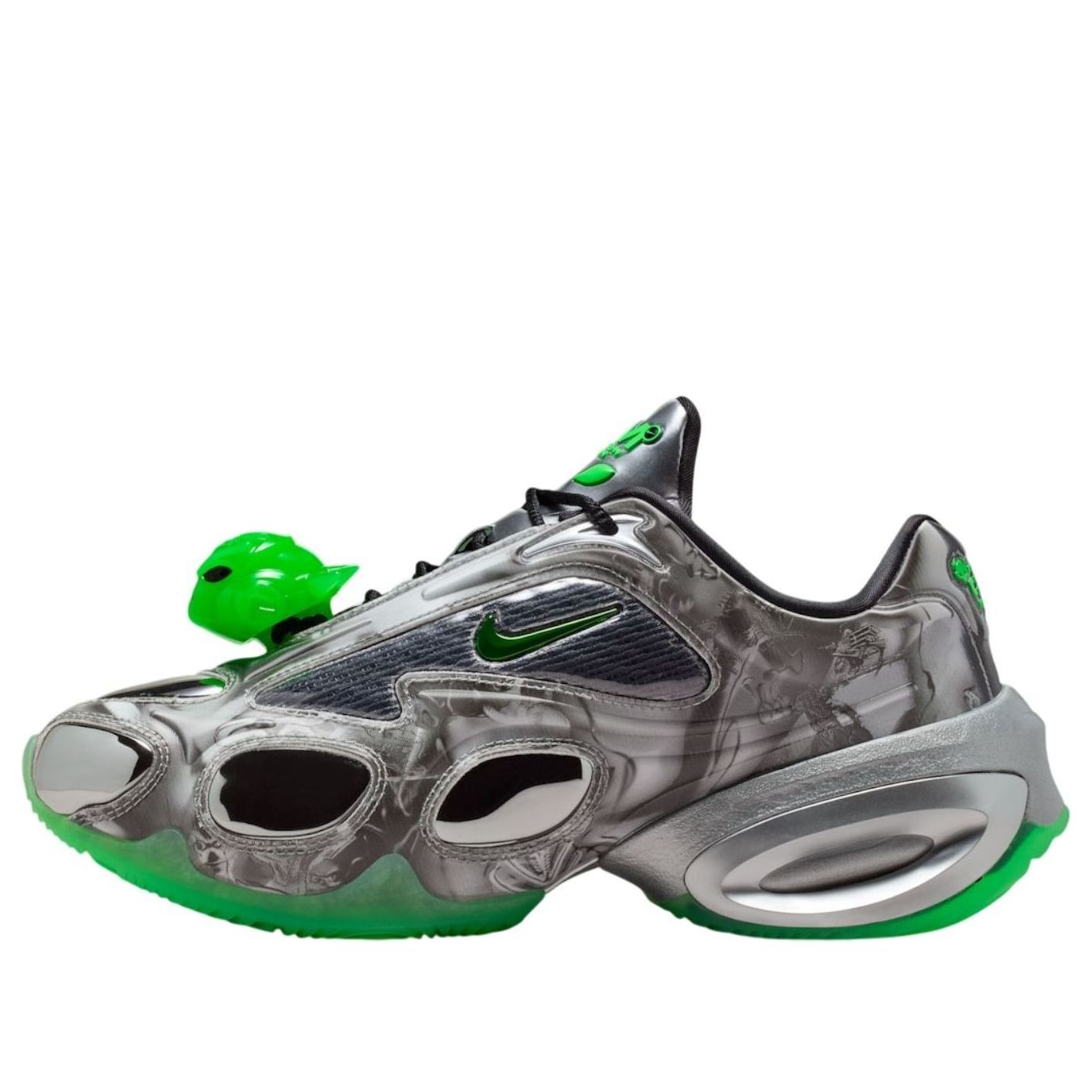 Buy WINDOWSEN x ナイキ エアマックス ミューズ 'メタリックシルバー レイジグリーン' IH2120-002