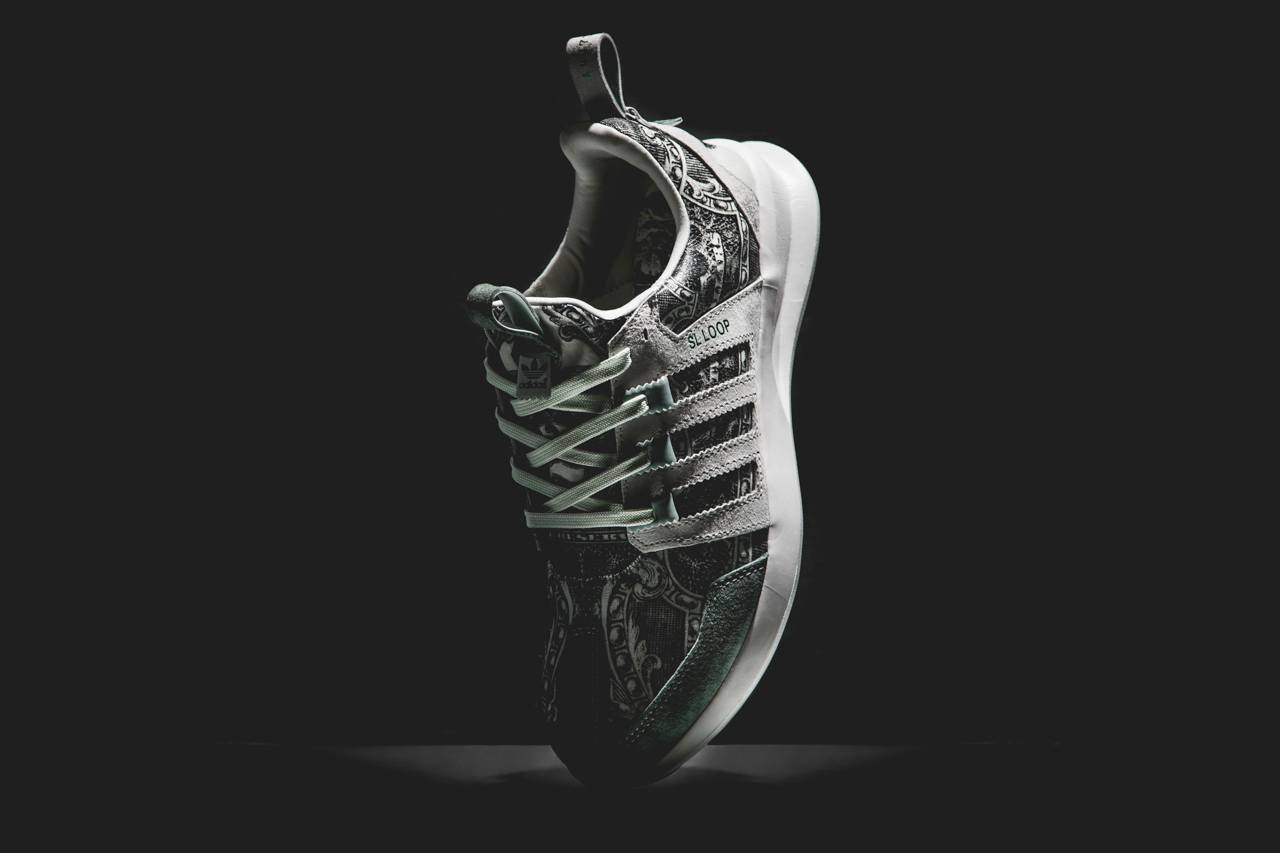 Shop Wish x adidas SLループ 「インディペンデントカレンシー」 C77293