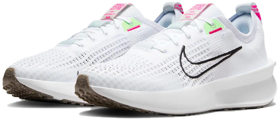 女子Nike Interact Run「白/黑/綠」跑鞋 FD2292-102 Shop 女子Nike Interact Run「白/黑/綠」跑鞋 FD2292-102