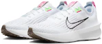 Shop 女子Nike Interact Run「白/黑/綠」跑鞋 FD2292-102