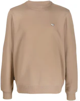 WOOLRICH Beige Crewneck Pullover Sweatshirt with Logo Patch. CFWOSW0148MRUT29117356 WOOLRICH Beige Crewneck Pullover Sweatshirt with Logo Patch. CFWOSW0148MRUT29117356