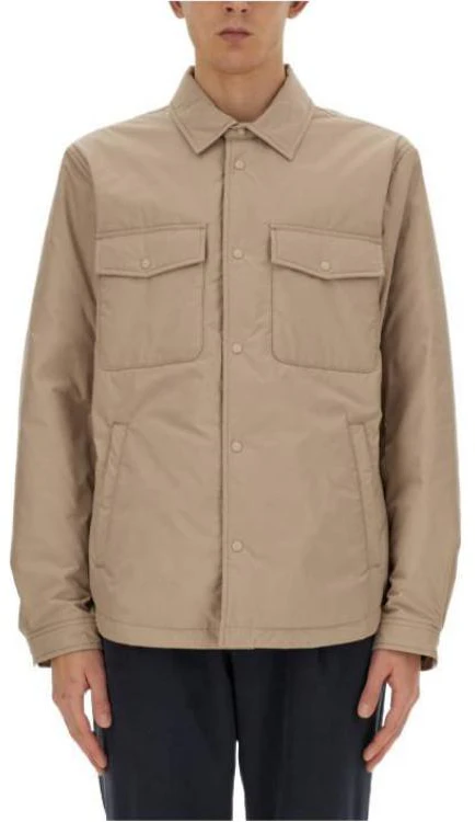 woolrich-beige-solid-color-slim-fit-long-sleeve-jacket-cfwoos-0123-mrut-3128-8072