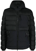 WOOLRICH Black Hooded Zip-Up Jacket with Elastic Cuffs. WOOU0794MRUT3069100 WOOLRICH Black Hooded Zip-Up Jacket with Elastic Cuffs. WOOU0794MRUT3069100