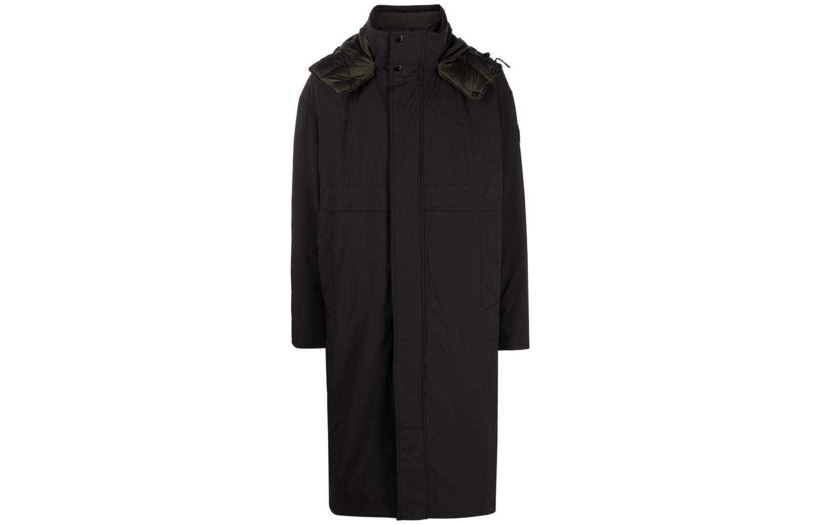 WOOLRICH Black Mid-Length Down Jacket Casual Coat CFWOOU0841MRUT3339-100