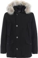 WOOLRICH Black Solid Color Hooded Long Sleeve Jacket WOCPS2688GT02100 WOOLRICH Black Solid Color Hooded Long Sleeve Jacket WOCPS2688GT02100