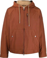 WOOLRICH Brown Drawstring Zip-Up Jacket Long Sleeve CFWOOU0708MRUT2538797 WOOLRICH Brown Drawstring Zip-Up Jacket Long Sleeve CFWOOU0708MRUT2538797