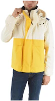 WOOLRICH Color-Block Hooded Jacket White/Yellow COWOCPS2788UT1299200 WOOLRICH Color-Block Hooded Jacket White/Yellow COWOCPS2788UT1299200