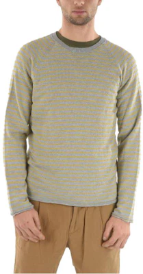 WOOLRICH 拼色條紋圓領衛衣 灰綠色 COWRMAG0080UF0341101 Buy WOOLRICH 拼色條紋圓領衛衣 灰綠色 COWRMAG0080UF0341101