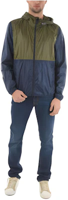 WOOLRICH 拼接配色連帽外套 拉鍊 藍色 COWOCPS2826UT1567614 Buy WOOLRICH 拼接配色連帽外套 拉鍊 藍色 COWOCPS2826UT1567614