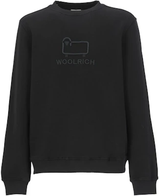 WOOLRICH FW22 黑色刺繡Logo圓領長袖T恤 CFWOSW0133MRUT3105100 Buy WOOLRICH FW22 黑色刺繡Logo圓領長袖T恤 CFWOSW0133MRUT3105100