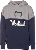 WOOLRICH FW22 Colorblock Letter Print Hoodie WOSW0137MRUT310530044 WOOLRICH FW22 Colorblock Letter Print Hoodie WOSW0137MRUT310530044