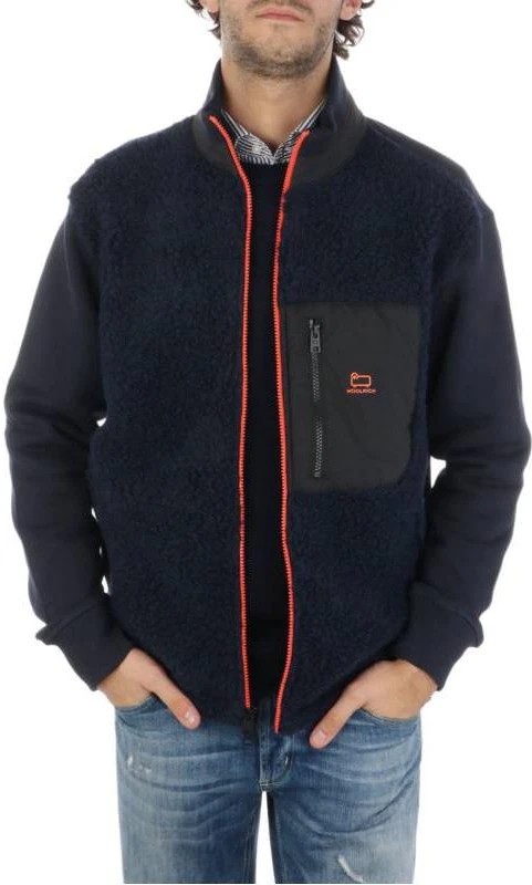 woolrich-fw-22-solid-color-chest-pocket-zip-up-jacket-men-s-blue-wosw-0144-mr-3989