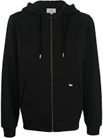 WOOLRICH FW22 Solid Logo Patch Zip Hoodie Unisex - Black WOSW0153MRUT3249100 WOOLRICH FW22 Solid Logo Patch Zip Hoodie Unisex - Black WOSW0153MRUT3249100