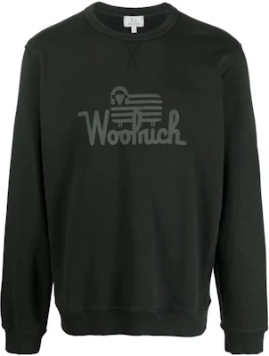 WOOLRICH FW23 黑色logo印花圓領長袖上衣 CFWOSW0211MRUT3290100 Buy WOOLRICH FW23 黑色logo印花圓領長袖上衣 CFWOSW0211MRUT3290100