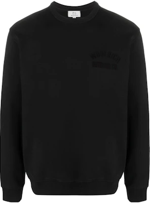 WOOLRICH FW23 黑色圓領衛衣 字母設計純色款 CFWOSW0216MRUT3290-100 Buy WOOLRICH FW23 黑色圓領衛衣 字母設計純色款 CFWOSW0216MRUT3290-100