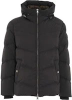 WOOLRICH FW23 Quilted Zip-Up Hooded Down Jacket Black (). CFWOOU0774MRUT3515100 WOOLRICH FW23 Quilted Zip-Up Hooded Down Jacket Black (). CFWOOU0774MRUT3515100
