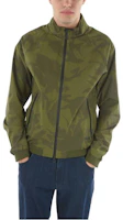 WOOLRICH Green Camouflage Zip-Up Stand Collar Jacket COWOCPS2659PR056510 WOOLRICH Green Camouflage Zip-Up Stand Collar Jacket COWOCPS2659PR056510