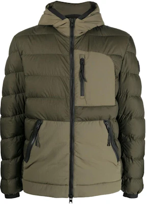 WOOLRICH 綠色連帽羽絨外套附拉鍊與彈性袖口 CFWOOU0794MRUT306945239 Buy WOOLRICH 綠色連帽羽絨外套附拉鍊與彈性袖口 CFWOOU0794MRUT306945239