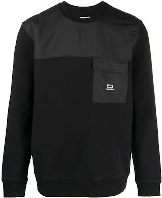 울리치 로고 패치 크루넥 스웻셔츠 블랙 CFWOSW0160MRUT3290100 Buy 울리치 로고 패치 크루넥 스웻셔츠 블랙 CFWOSW0160MRUT3290100