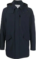 WOOLRICH Navy Blue Down Jacket with Hood and Zipper. CFWOOU0792MRUT34963989 WOOLRICH Navy Blue Down Jacket with Hood and Zipper. CFWOOU0792MRUT34963989