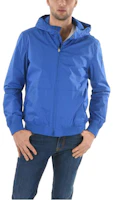 WOOLRICH Solid Blue Slim Fit Zipper Jacket COWYCPS0494YC0530011 WOOLRICH Solid Blue Slim Fit Zipper Jacket COWYCPS0494YC0530011