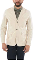 WOOLRICH Solid Color Casual Button-Up Long-Sleeve Jacket Off-White COWOBLZ0280PO058689 WOOLRICH Solid Color Casual Button-Up Long-Sleeve Jacket Off-White COWOBLZ0280PO058689
