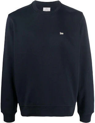 WOOLRICH Solid Color Crewneck Long Sleeve Pullover Sweatshirt Men CFWOSW0151MRUT32493989 Buy WOOLRICH Solid Color Crewneck Long Sleeve Pullover Sweatshirt Men CFWOSW0151MRUT32493989