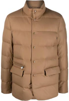 WOOLRICH Solid Color Down Jacket Casual Coat in CAMEL Brown. CFWOOU0823MRUT3108-734 WOOLRICH Solid Color Down Jacket Casual Coat in CAMEL Brown. CFWOOU0823MRUT3108-734