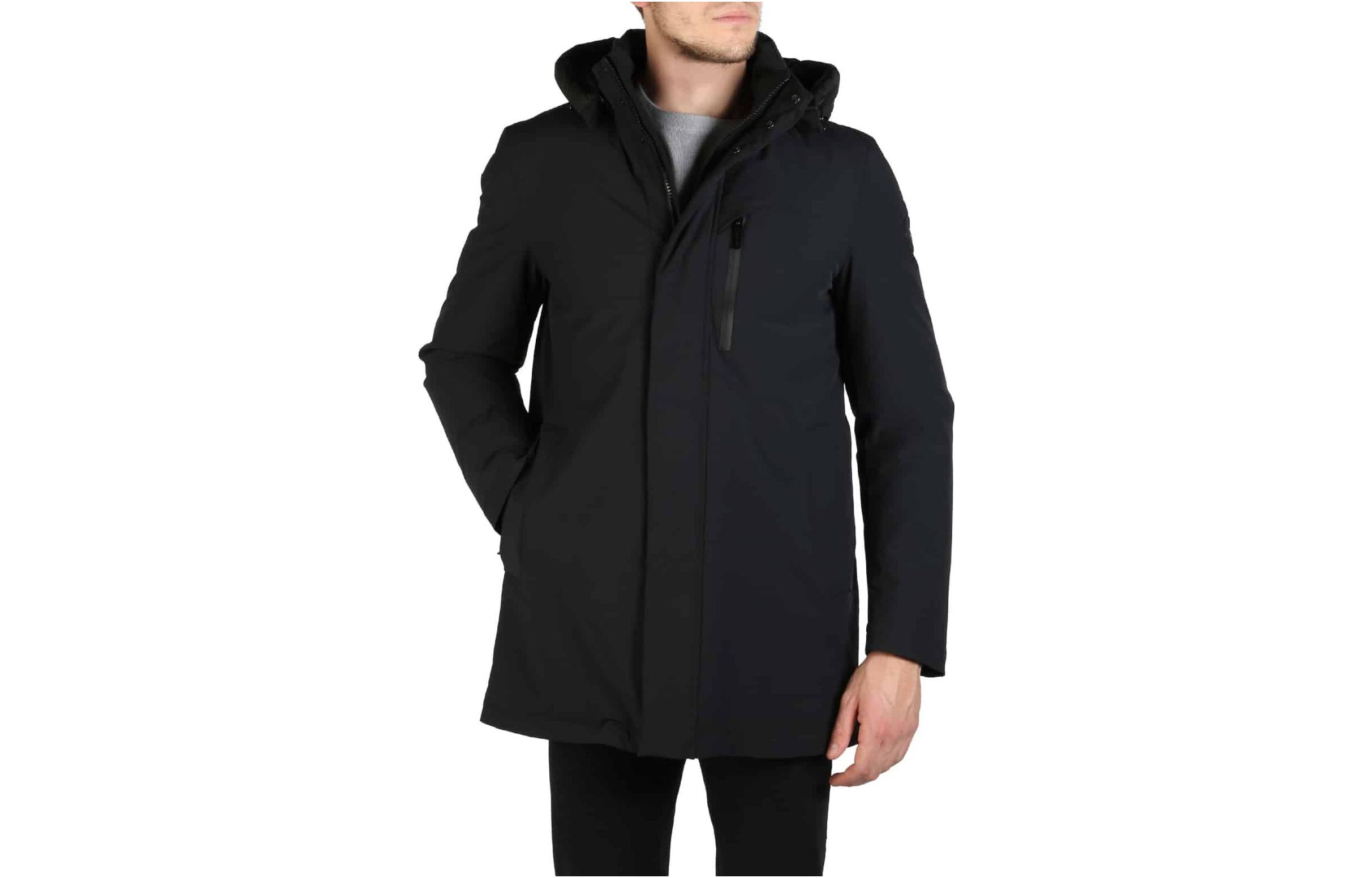 WOOLRICH Solid Color Hooded Zip-Up Loose Long-Sleeve Jacket STRETCHMOUNTAIN464100