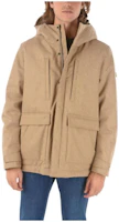 WOOLRICH Solid Color Hooded Zip Jacket Khaki COWOCPS2704TE058704 WOOLRICH Solid Color Hooded Zip Jacket Khaki COWOCPS2704TE058704