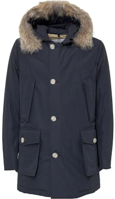 WOOLRICH 純色單排扣連帽外套 男款 藍色 WOOU0270MRUT108-3989 Buy WOOLRICH 純色單排扣連帽外套 男款 藍色 WOOU0270MRUT108-3989