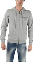 WOOLRICH Solid Color Zip-Up Hoodie Gray COWOFEL1180UT1983103 WOOLRICH Solid Color Zip-Up Hoodie Gray COWOFEL1180UT1983103