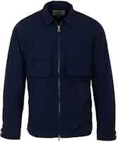 WOOLRICH Solid Color Zip-Up Jacket for Men - Blue CFWOOS0119MRUT371831108 WOOLRICH Solid Color Zip-Up Jacket for Men - Blue CFWOOS0119MRUT371831108