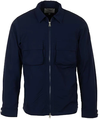 WOOLRICH 男款純色藍色拉鍊外套 CFWOOS0119MRUT371831108 Buy WOOLRICH 男款純色藍色拉鍊外套 CFWOOS0119MRUT371831108