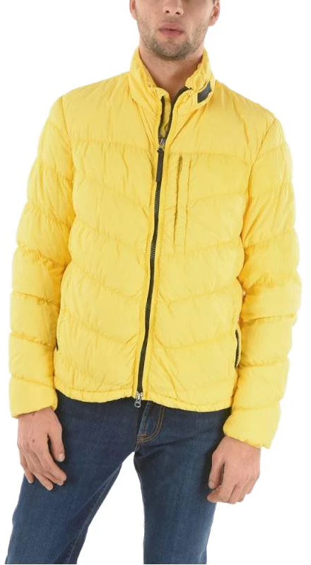 woolrich-solid-color-zip-up-jacket-yellow-cowocps-2798-ut-1289200