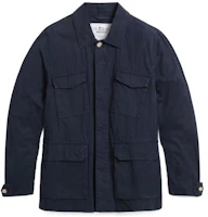 WOOLRICH SS22 Blue Solid Button-Up Long-Sleeve Jacket CFWOOU0543MRUT2876-3989 WOOLRICH SS22 Blue Solid Button-Up Long-Sleeve Jacket CFWOOU0543MRUT2876-3989