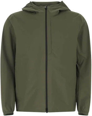 WOOLRICH SS22 綠色連帽外套 實心Logo貼布拉鍊款 WOOU0526MRUT25406262 Buy WOOLRICH SS22 綠色連帽外套 實心Logo貼布拉鍊款 WOOU0526MRUT25406262