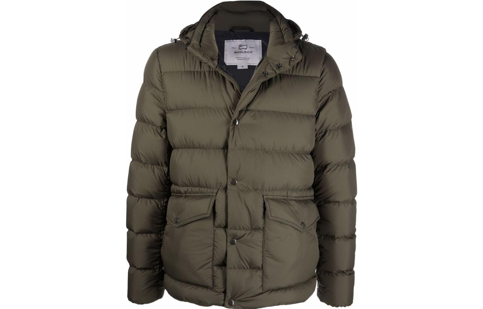 WOOLRICH SS23 Casual Hooded Long-Sleeve Jacket CFWOOU0451MRUT2635614