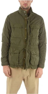 WOOLRICH SS23 綠色高領拉鍊長袖外套 COWOCPS2795UT12956101 Buy WOOLRICH SS23 綠色高領拉鍊長袖外套 COWOCPS2795UT12956101